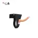 Curved 8.5 Inch Strap on Dildo with Balls