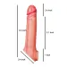 Double Hole Jumbo Penis Sleeve