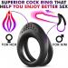 Double Cock Ring Ball Strap Penis Ring Enlarger