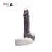 Flexible Multi Speed Realistic Vibrating Dildo (Shuttle Grey)