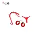Flogger Handcuff With Panty 3PCS Set