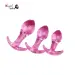 Glass Butt Plug Toy Anal Butt Plug with Boat Anchor Base for Men Women