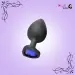 Large Heart Jewel Base Soft Silicone Plug