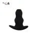 Large Soft Silicone Hollow Enema Butt Plug Prostate Massager