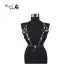Leather Belts Bondage Cage Punk Sculpture Harness