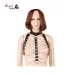 Leather Body Harness Chain Bra Bralette