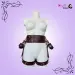 Leather Thigh Harness Set With Waist and Handcuffs