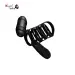 Male Cock Ring Chastity Cage Double Vibrating Ring