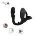 Male Prostate Massager with Dual Penis Cock Ring