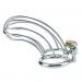 Steel Metal Male Chastity Device Locked Cage