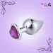 Medium Heart Metal Butt Plug