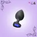 Medium Heart Jewel Shape Silicon Butt Plug
