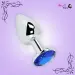 Medium Anal Crystal Jewelry Steel Butt Plug