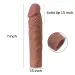Membrane Shaped Penis Extender Cover Sleeve