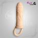 Penis Condom Sleeve Extender With Cock Ring