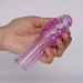 Penis Sleeve Crystal Dotted Extended Pleasure Condom