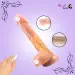 Realistic Dildo Automatic G spot Vibrator with Suction Cup