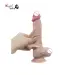 Realistic Dildo with Moving Foreskin & Dual Layered