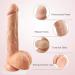 Realistic Dildo Automatic G spot Vibrator with Suction Cup