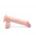 8.6 inch Realistic Rubber Dildo Clings with Eggs