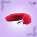 Red Fox Tail Stainless Steel Anal Plug