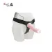 Remote Control 17cm Vibrating Hollow Strap-On Dildo Extender