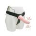 Remote Control 17cm Vibrating Hollow Strap-On Dildo Extender