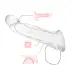 Reusable Transparent Penis Male Penis Enlargement Sleeve