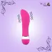 Rose Designed Mini Pink Vibrator Massager