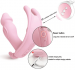 Wearable Butterfly Dildo Vibrator Adult Sex Toys G Spot Clitoris Stimulator