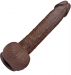 7 Inch Realistic Choco Dildo With Strong Suction Base