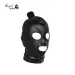 Sex Fetish Slave Hood Leather Mask.
