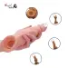 Silicone Double Hole Jumbo Penis Sleeve Extender