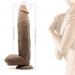 12 inch Silicone Liquid Dildo With Suction Cup