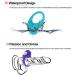 Silicone Ring Vibrator For Couple