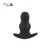 Small Soft Silicone Hollow Enema Butt Plug Prostate Massager