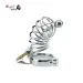 Stainless Steel Lockable Penis Cage For Men