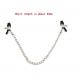 Steel Metal Chain Nipple Stimulation Clamps