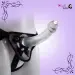 Strap On Belt Transparent Anal Dildo Penis