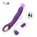 Thrust & Vibrate Realistic Silicone Clitoral Stimulator G Spot Dildo Vibrator Woman Couples