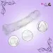Transparent Hands Free Pleasure Dildo