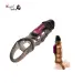 Vibrating Penis Extender with Cockring Reusable Condom Sleeve