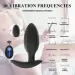 Wireless Remote Control Prostate Stimulator Anal Plug
