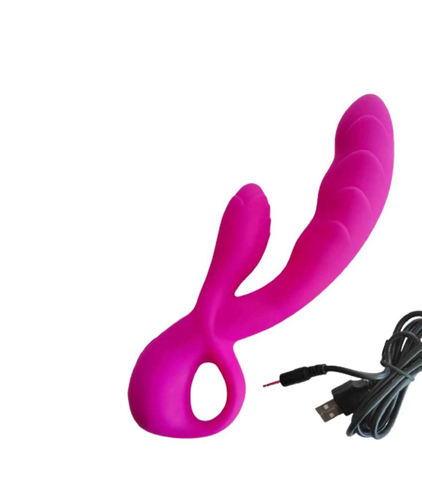 USB Rechargeable G Spot Vibrator Sex Toy For Women Multi Speeds Intelligent